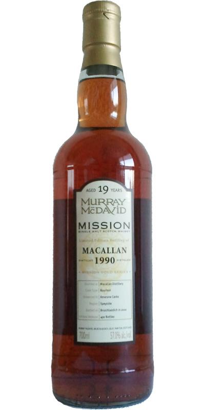 Macallan 1990 MM  Mission Gold