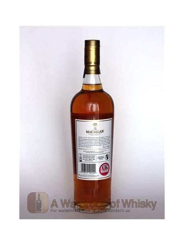 Macallan 1991MM  Mission Gold