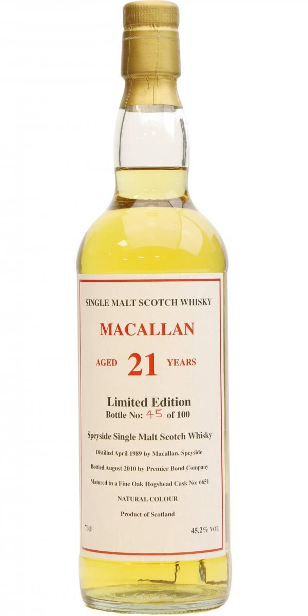 Macallan 1989 PrB  Limited Edition