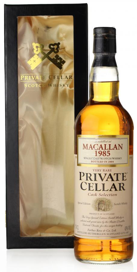 Macallan 1985 PC  Cask Selection