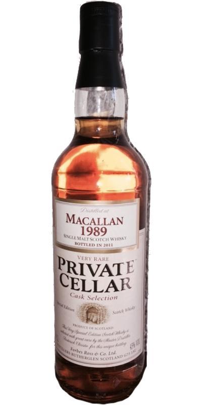Macallan 1989 PC  Cask Selection