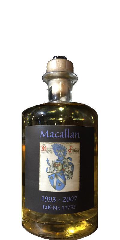 Macallan 1993 RF  Wappen Futterer