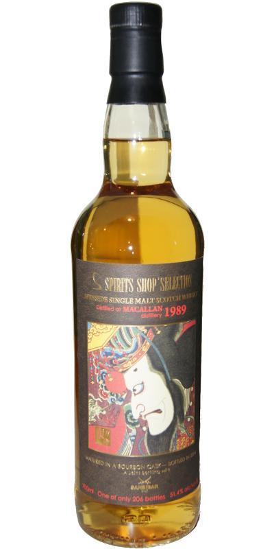 Macallan 1989 Sb  Spirits Shop' Selection