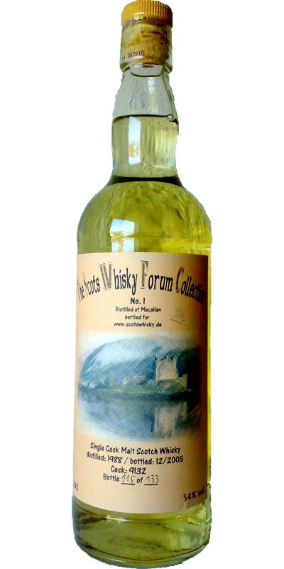 Macallan 1988 Sde  Forumswhisky No. 1