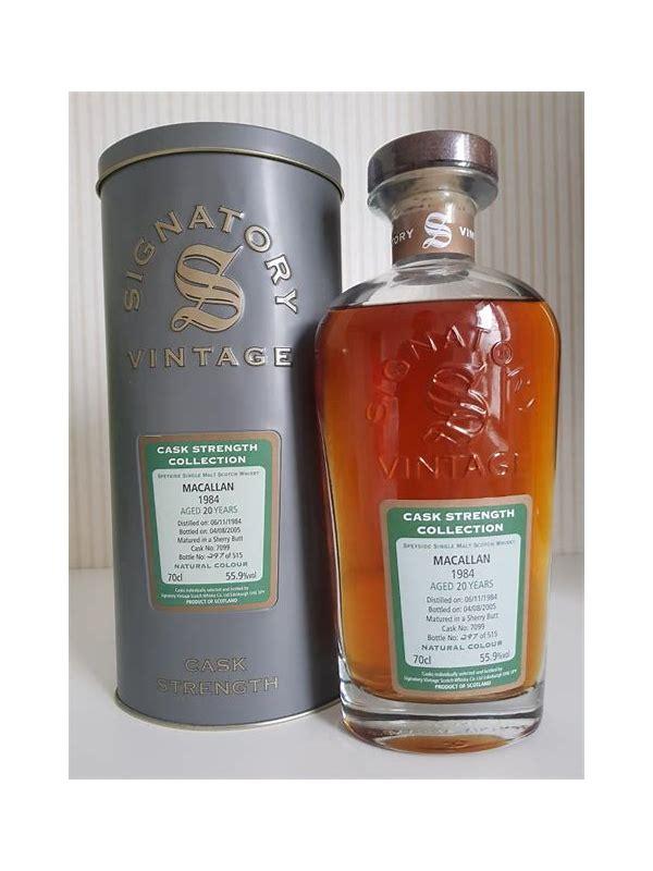 Macallan 1984 SV  Cask Strength Collection