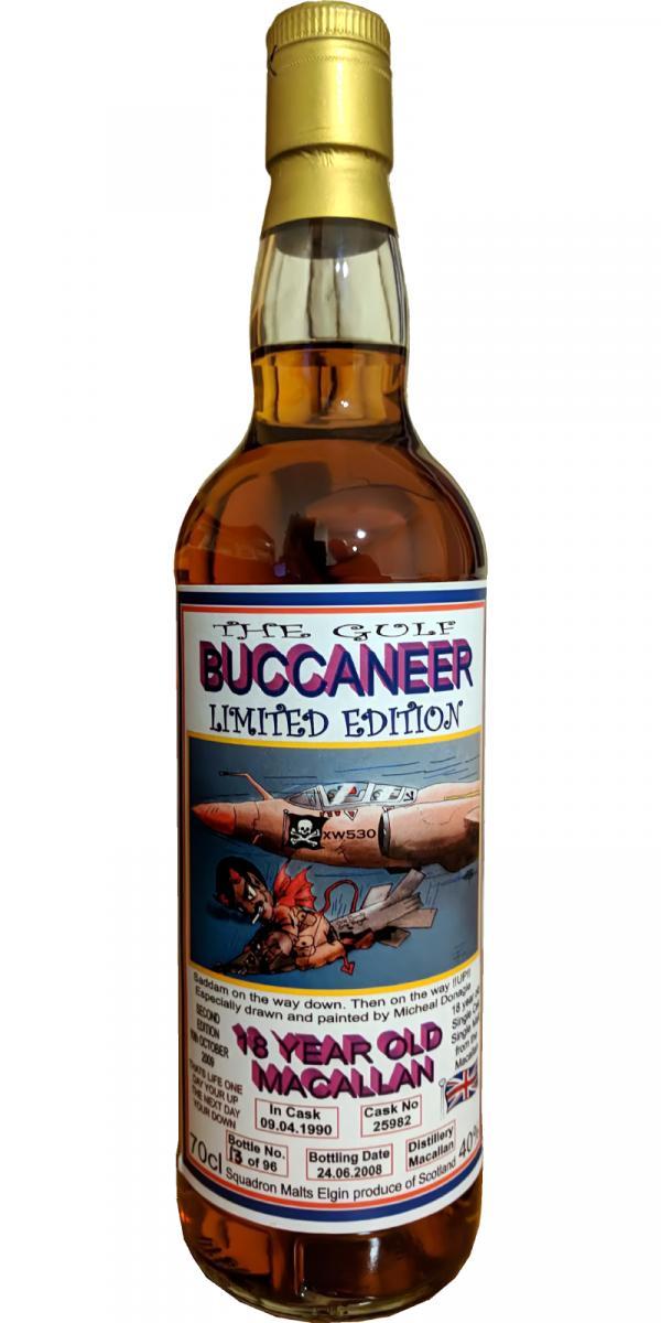 Macallan 1990 SqM  The Gulf Buccaneer - Limited Edition