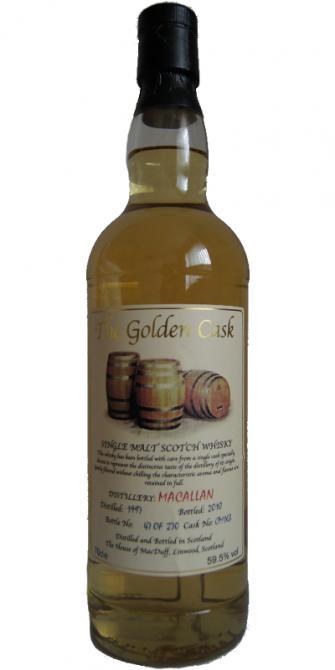 Macallan 1997 HMcD  The Golden Cask