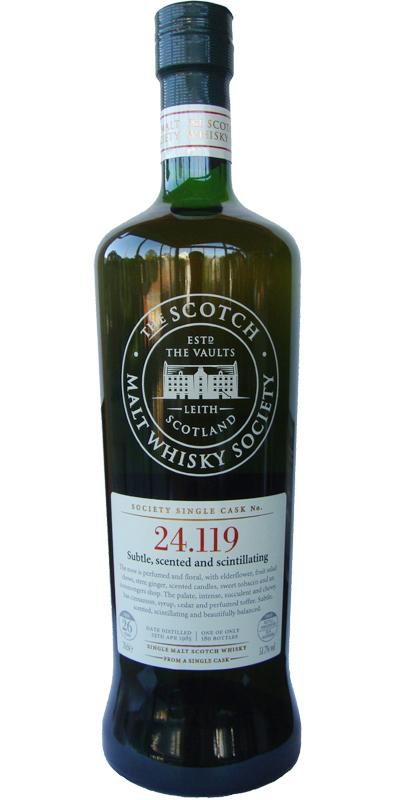 Macallan 1985 SMWS 24.119  Subtle, scented and scintillating