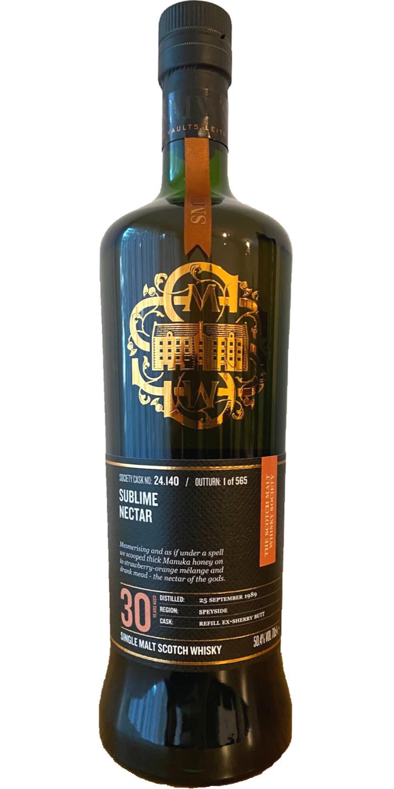Macallan 1989 SMWS 24.140  Sublime nectar