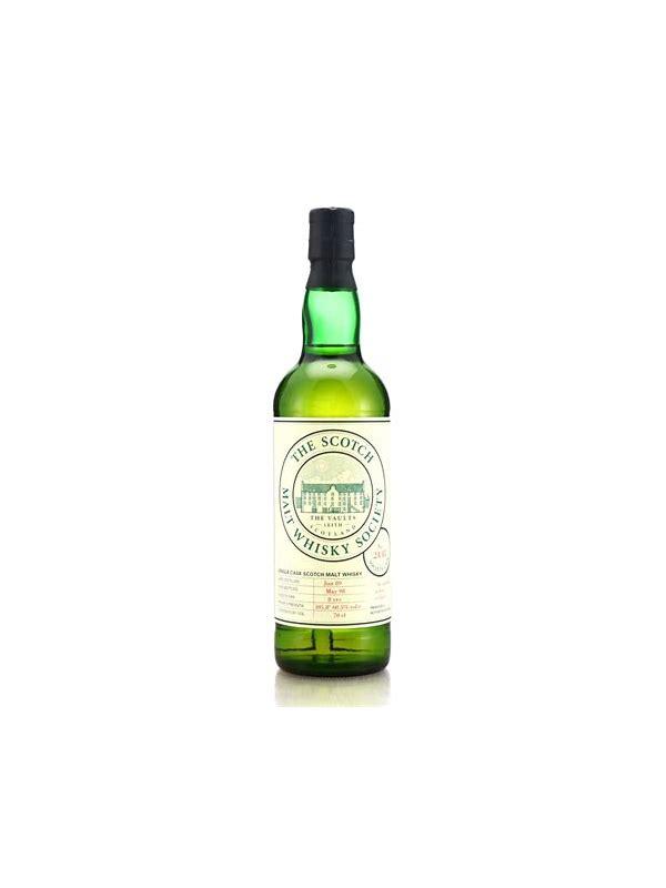 Macallan 1989 SMWS 24.76  Embers, Elastoplast and plump figs