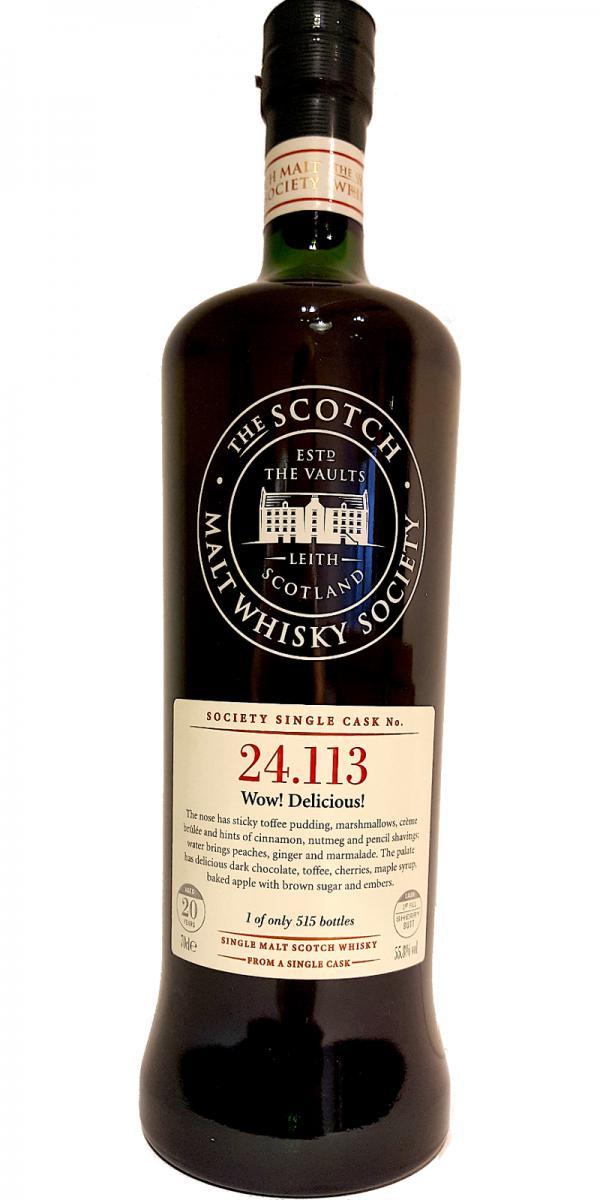Macallan 1990 SMWS 24.113  Wow! Delicious!