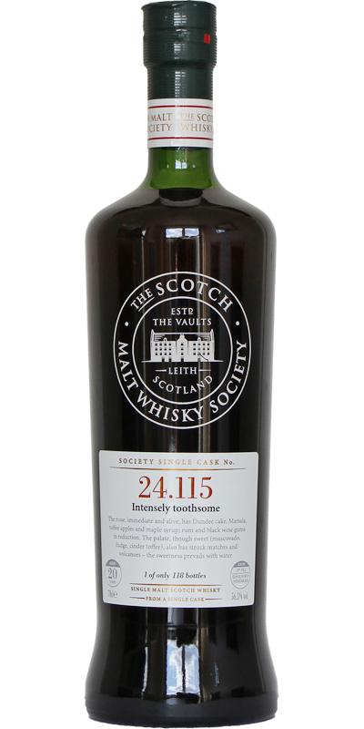 Macallan 1990 SMWS 24.115  Intensely toothsome