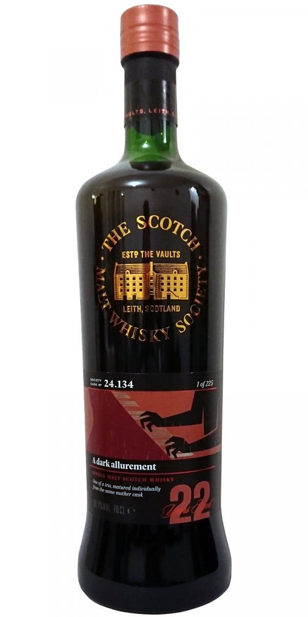 Macallan 1996 SMWS 24.134  A dark allurement