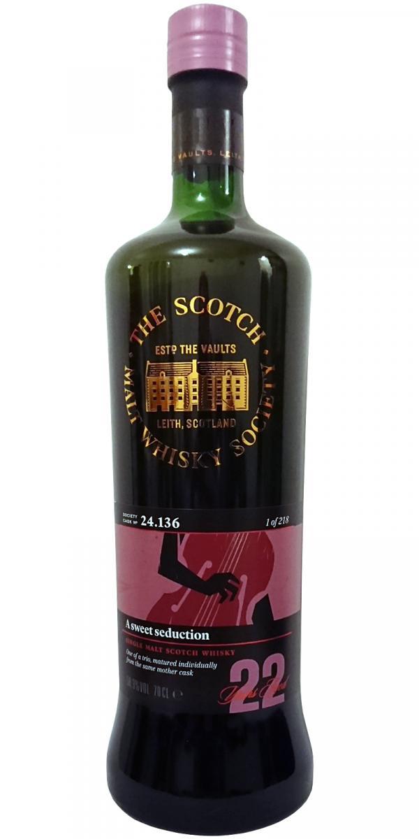 Macallan 1996 SMWS 24.136  A sweet seduction
