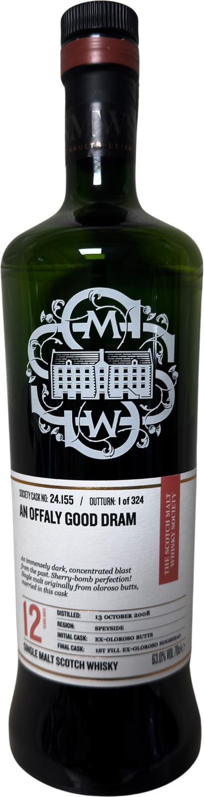 Macallan 2008 SMWS 24.155  An offaly good dram