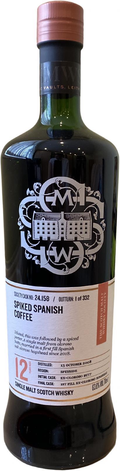 Macallan 2008 SMWS 24.158  Spiked Spanish Coffee