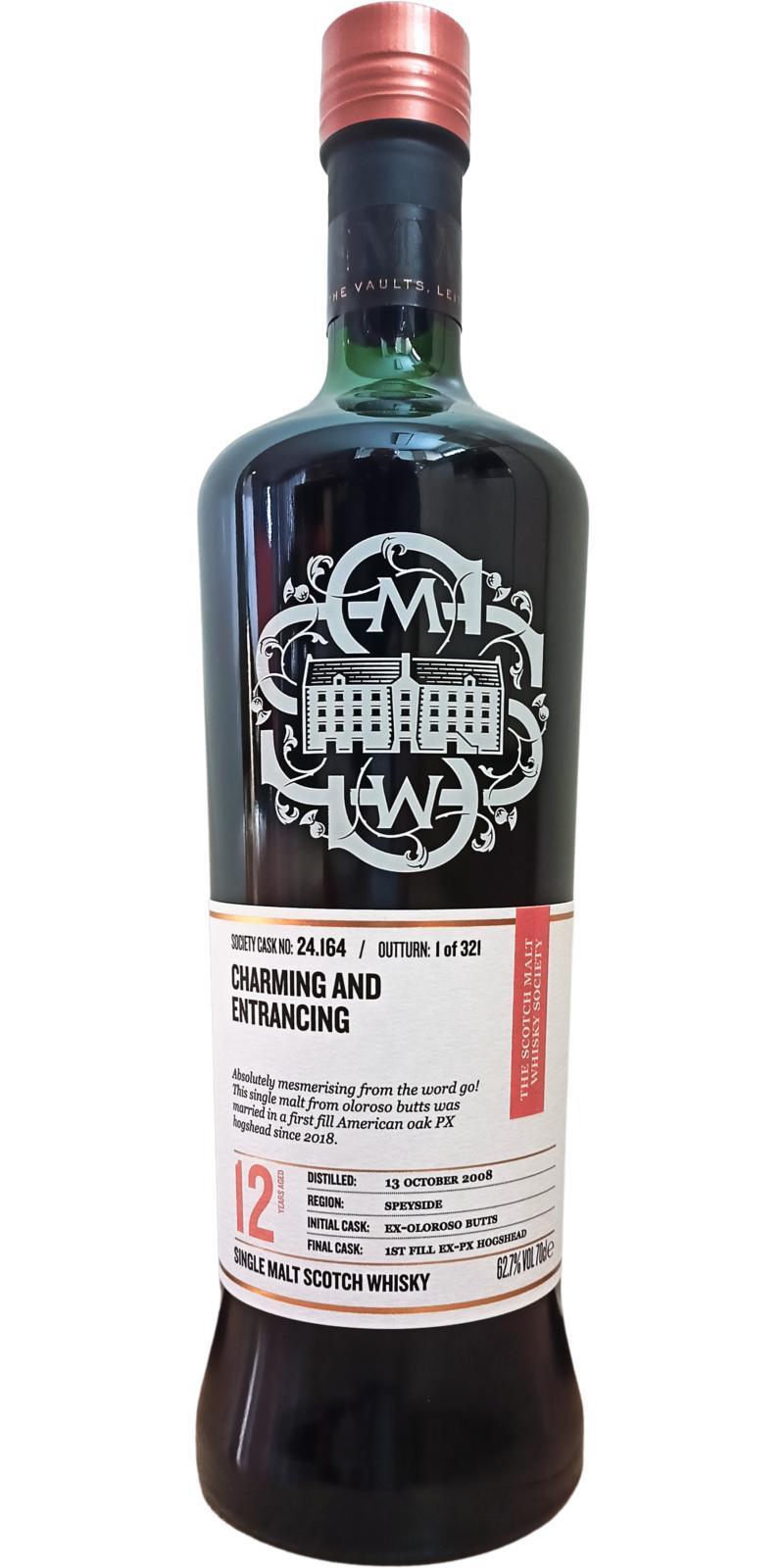 Macallan 2008 SMWS 24.164  Charming and entrancing