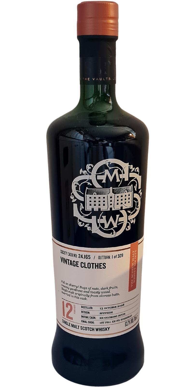 Macallan 2008 SMWS 24.165  Vintage clothes