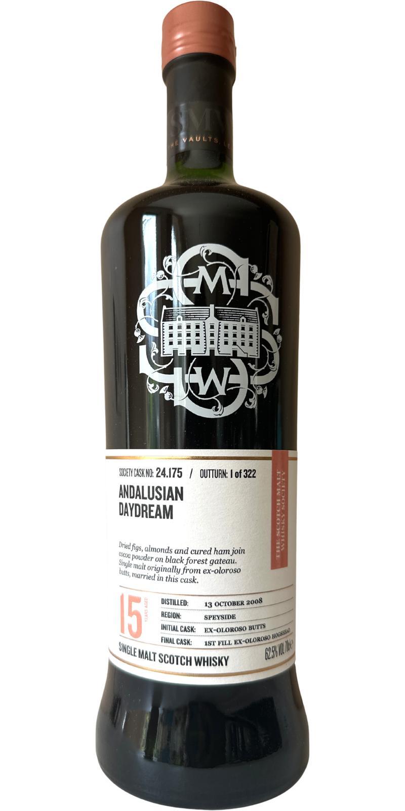 Macallan 2008 SMWS 24.175  Andalusian daydream