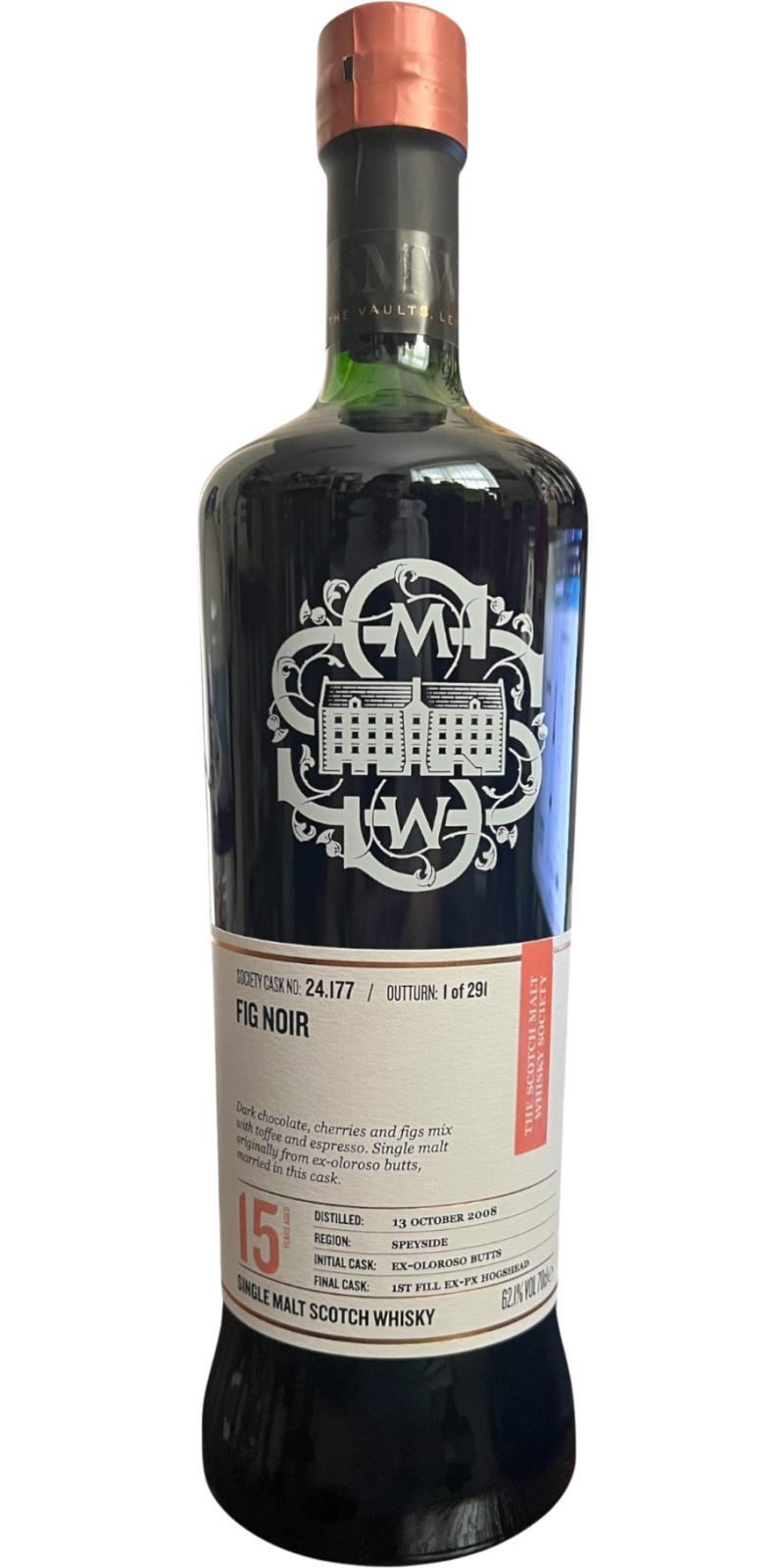 Macallan 2008 SMWS 24.177  Fig Noir / A moongazing dram