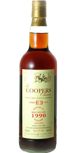 Macallan 1990 VM  The Cooper's Choice