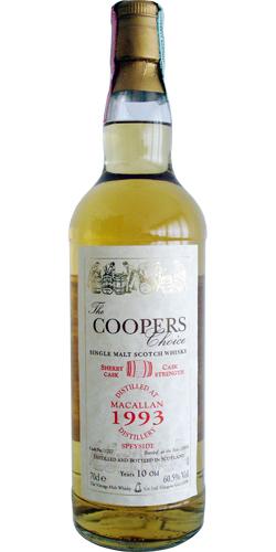 Macallan 1993 VM  The Cooper's Choice