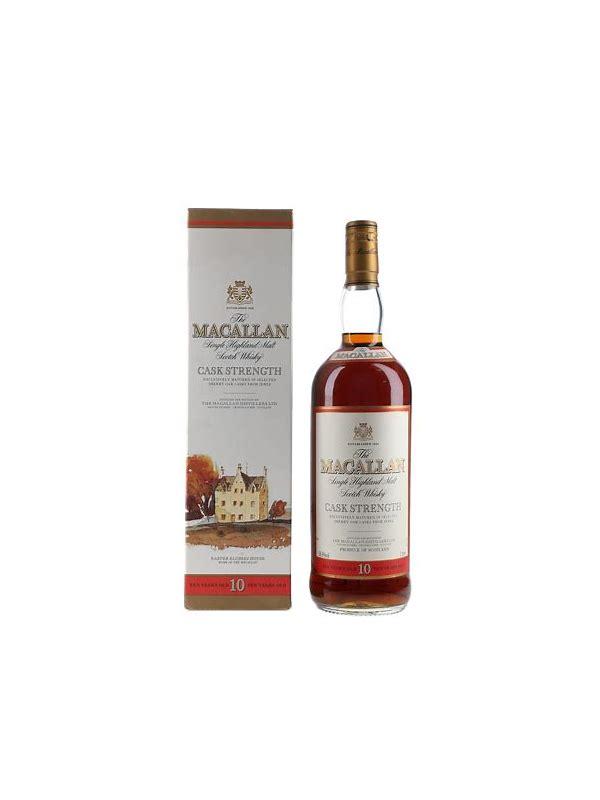 Macallan 10-year-old WC  Cask Strength