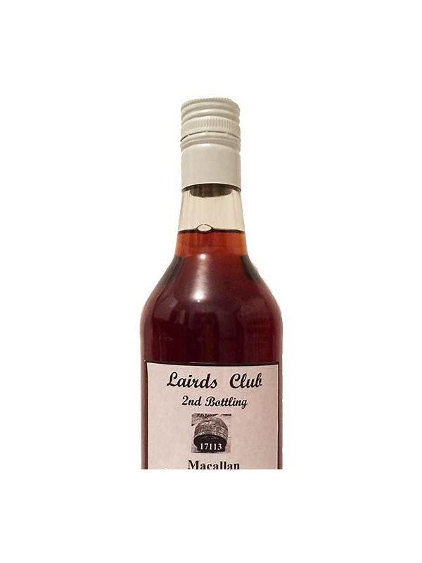 Macallan 1975 UD  Lairds Club - 2nd Bottling