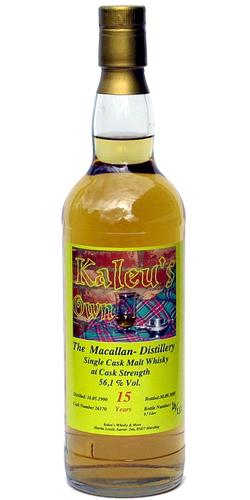 Macallan 1990 UD  Kaleu's Own (Privat)