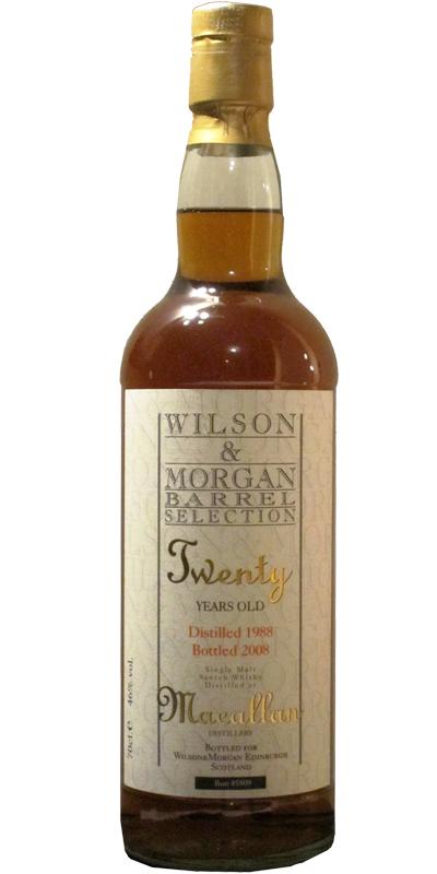 Macallan 1988 WM  Barrel Selection