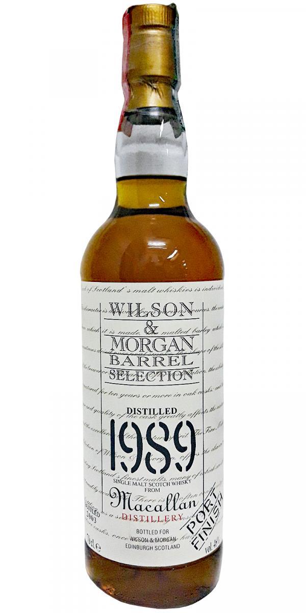 Macallan 1989 WM  Barrel Selection