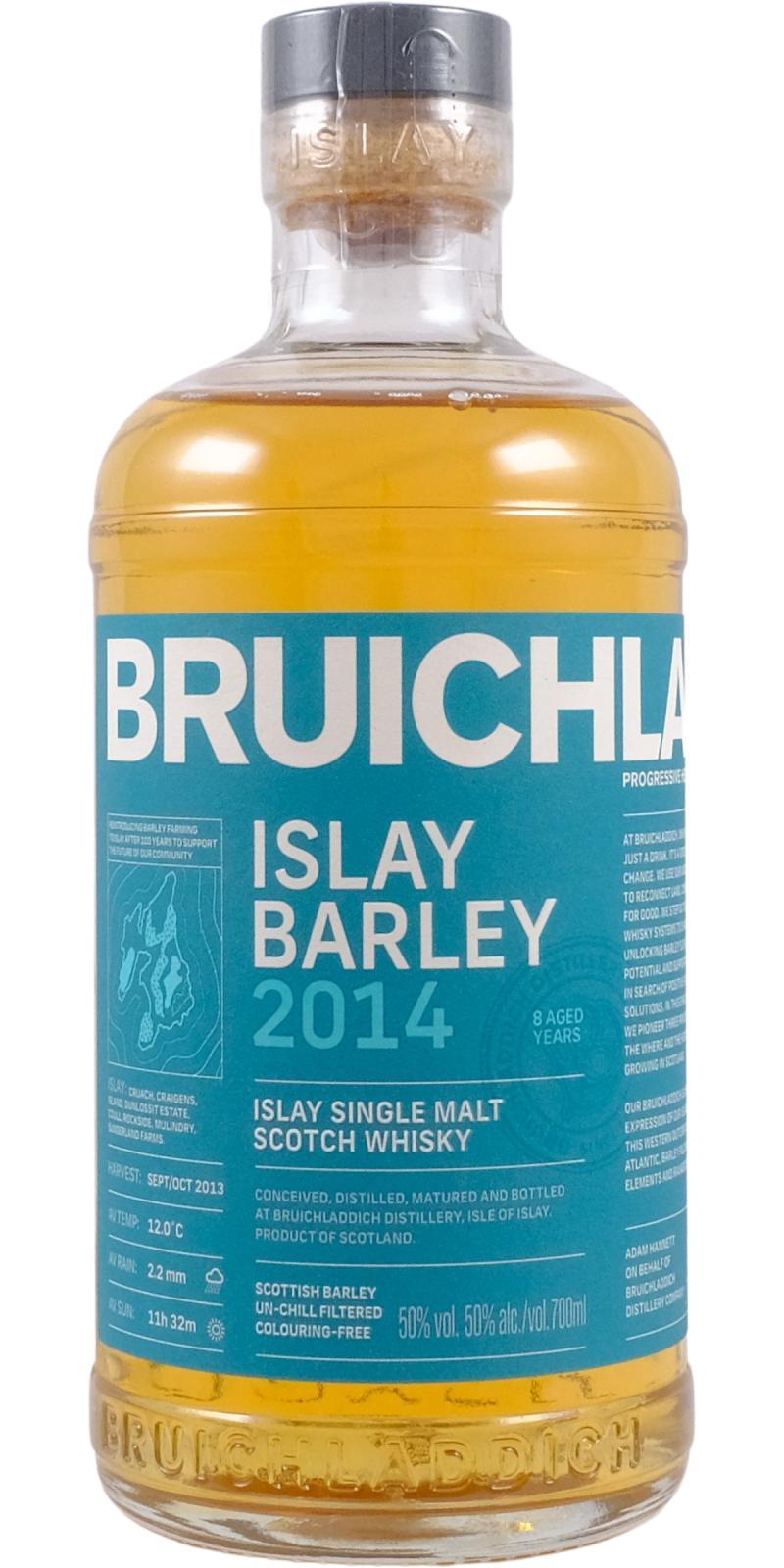 Bruichladdich 2014 Islay Barley