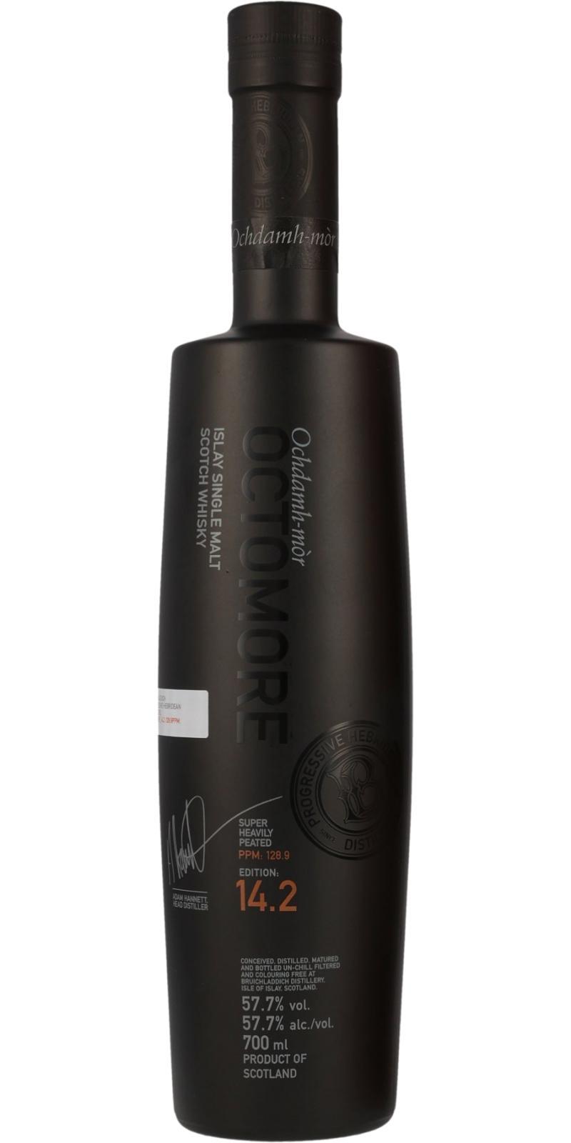 Octomore Edition 14.2 / 128.9 PPM The Impossible Equation