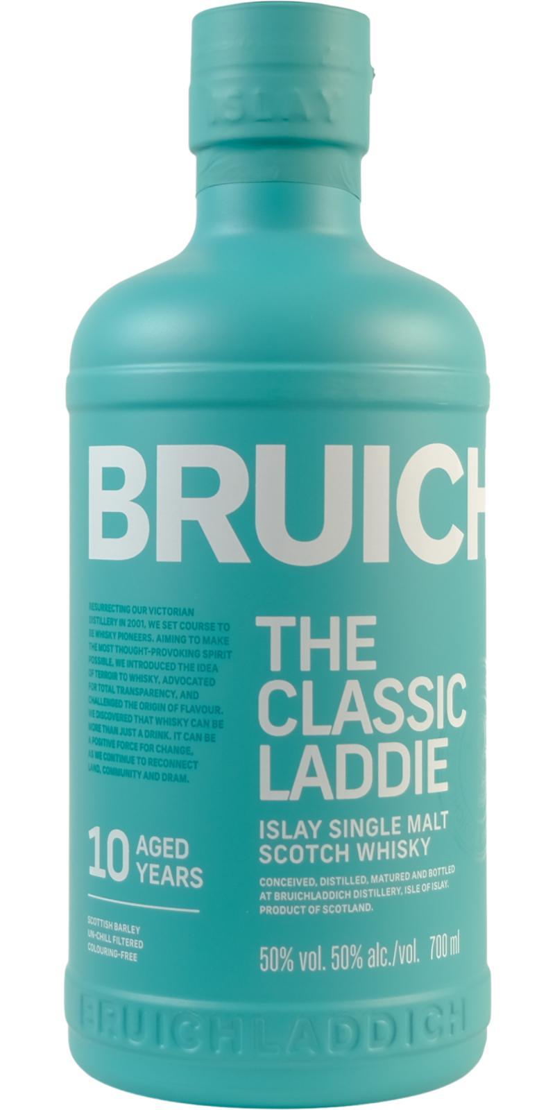 Bruichladdich 10-year-old The Classic Laddie