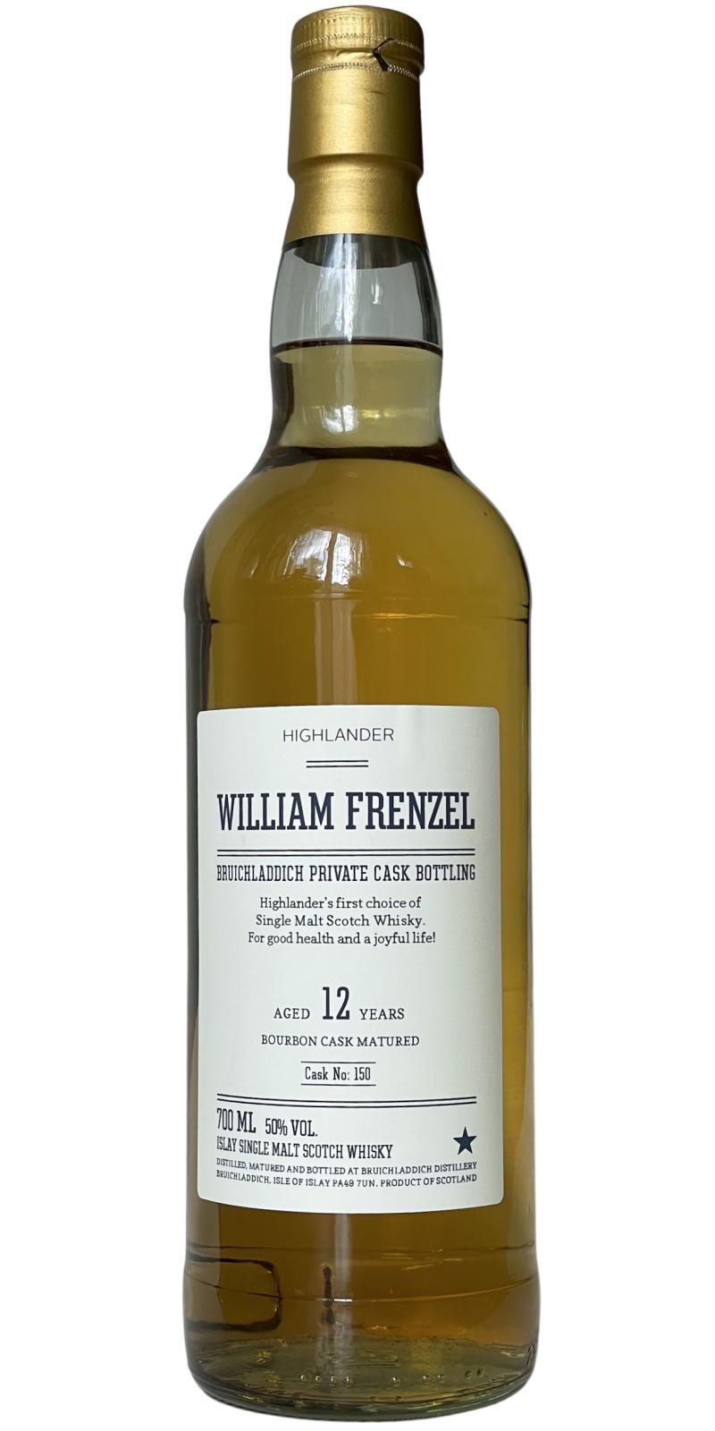 Bruichladdich 12-year-old Private Cask Bottling