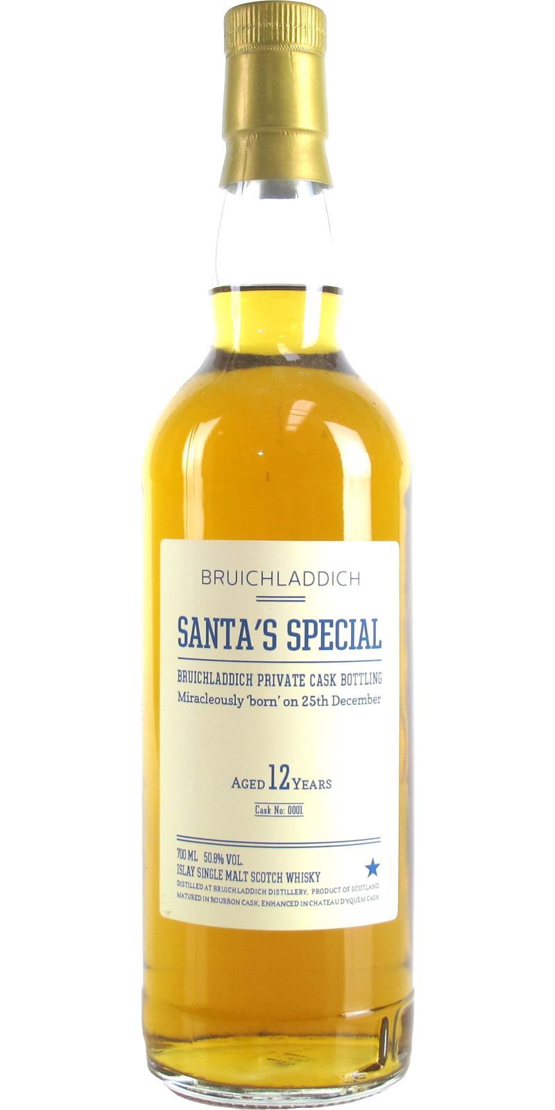 Bruichladdich 12-year-old Private Cask Bottling