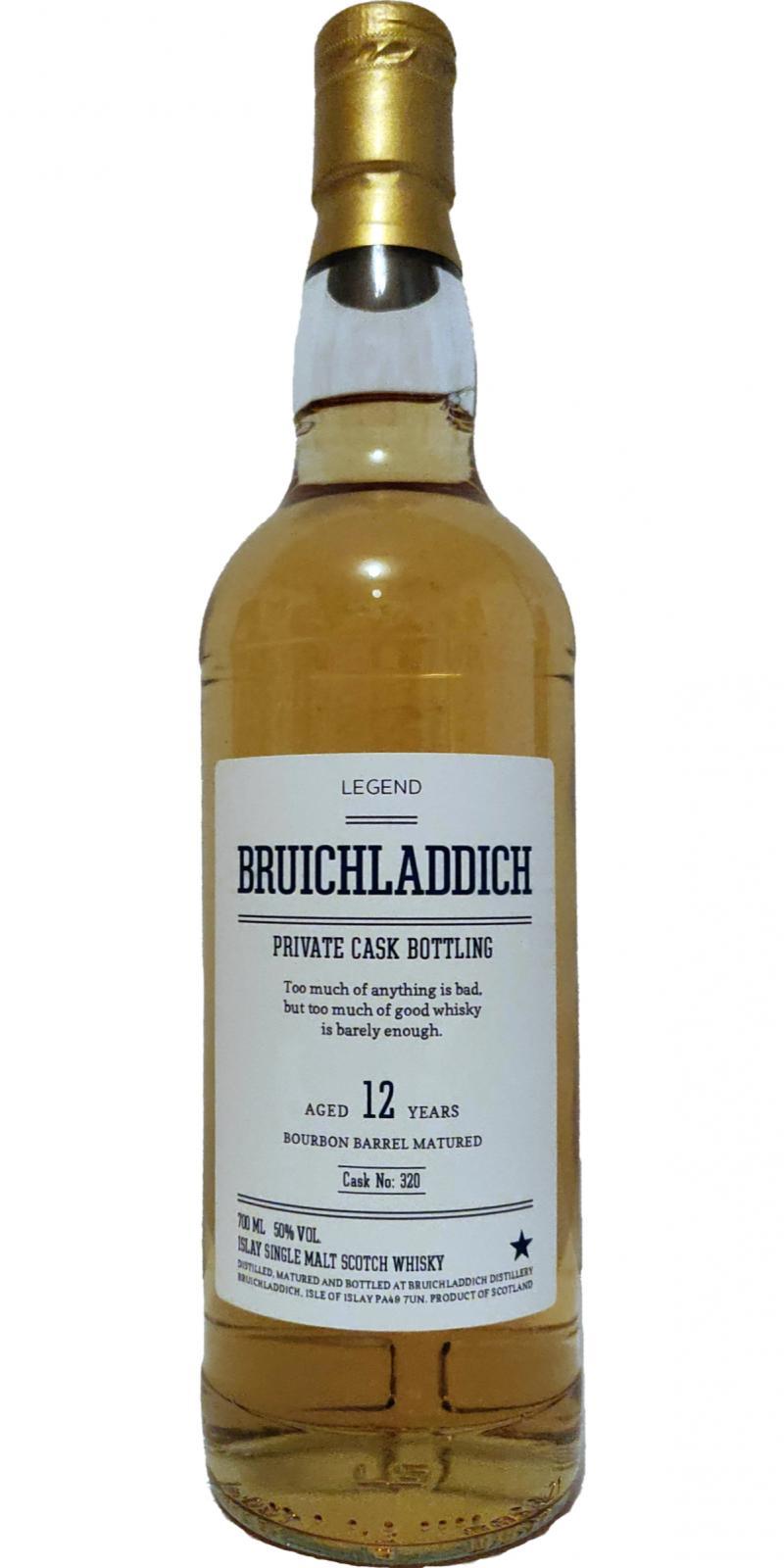 Bruichladdich 12-year-old Legend