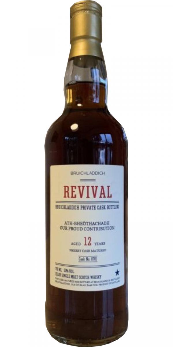 Bruichladdich 12-year-old - Revival Private Cask Bottling