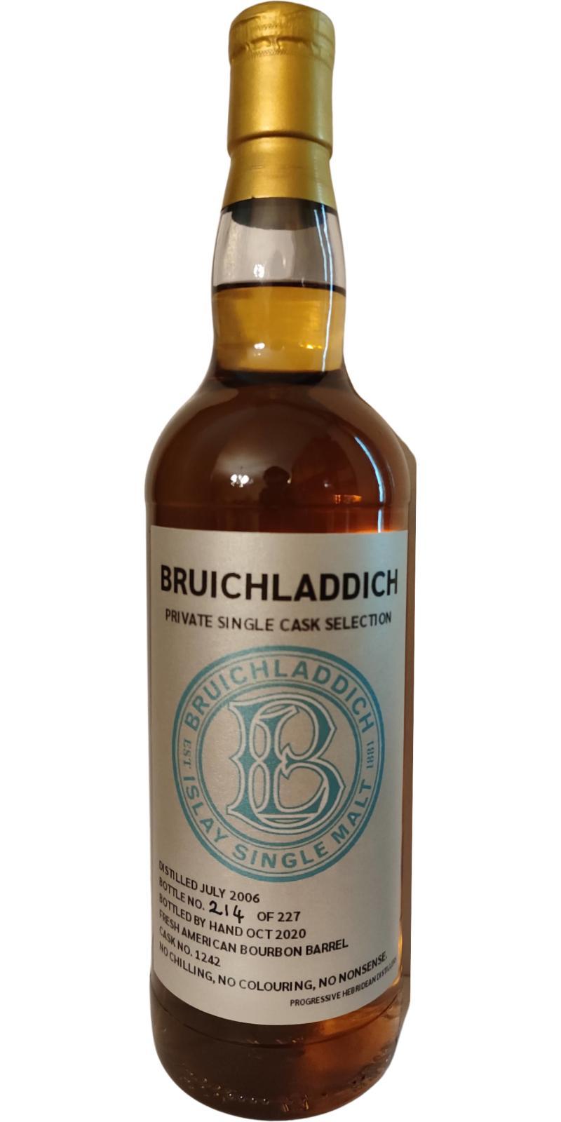 Bruichladdich 13-year-old Private Cask Bottling