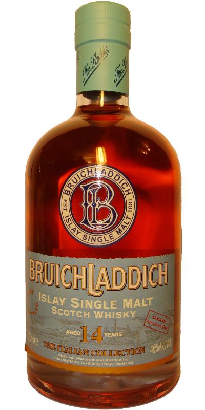 Bruichladdich 14-year-old The Italian Collection