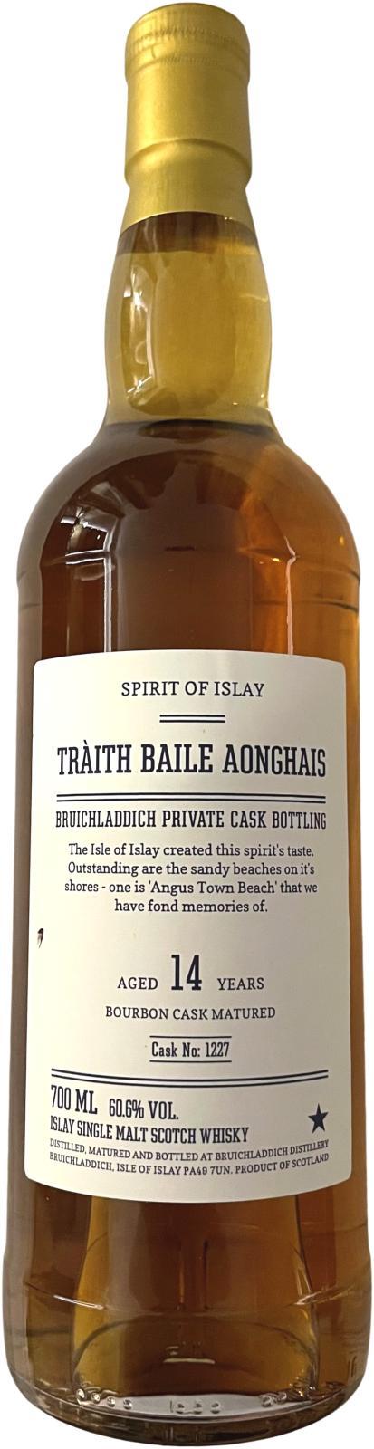 Bruichladdich 14-year-old Private Cask Bottling