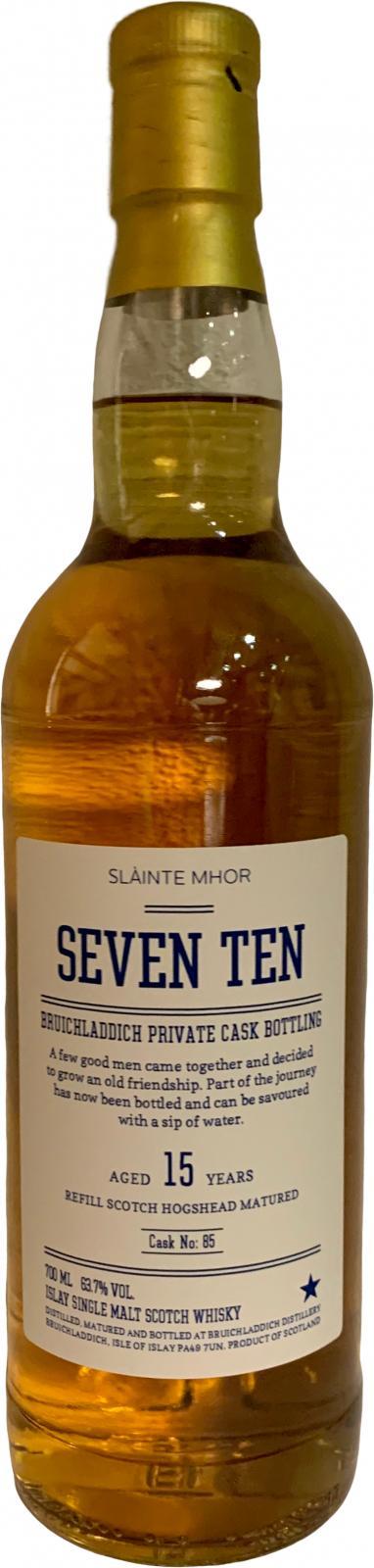 Bruichladdich 15-year-old Private Cask Bottling