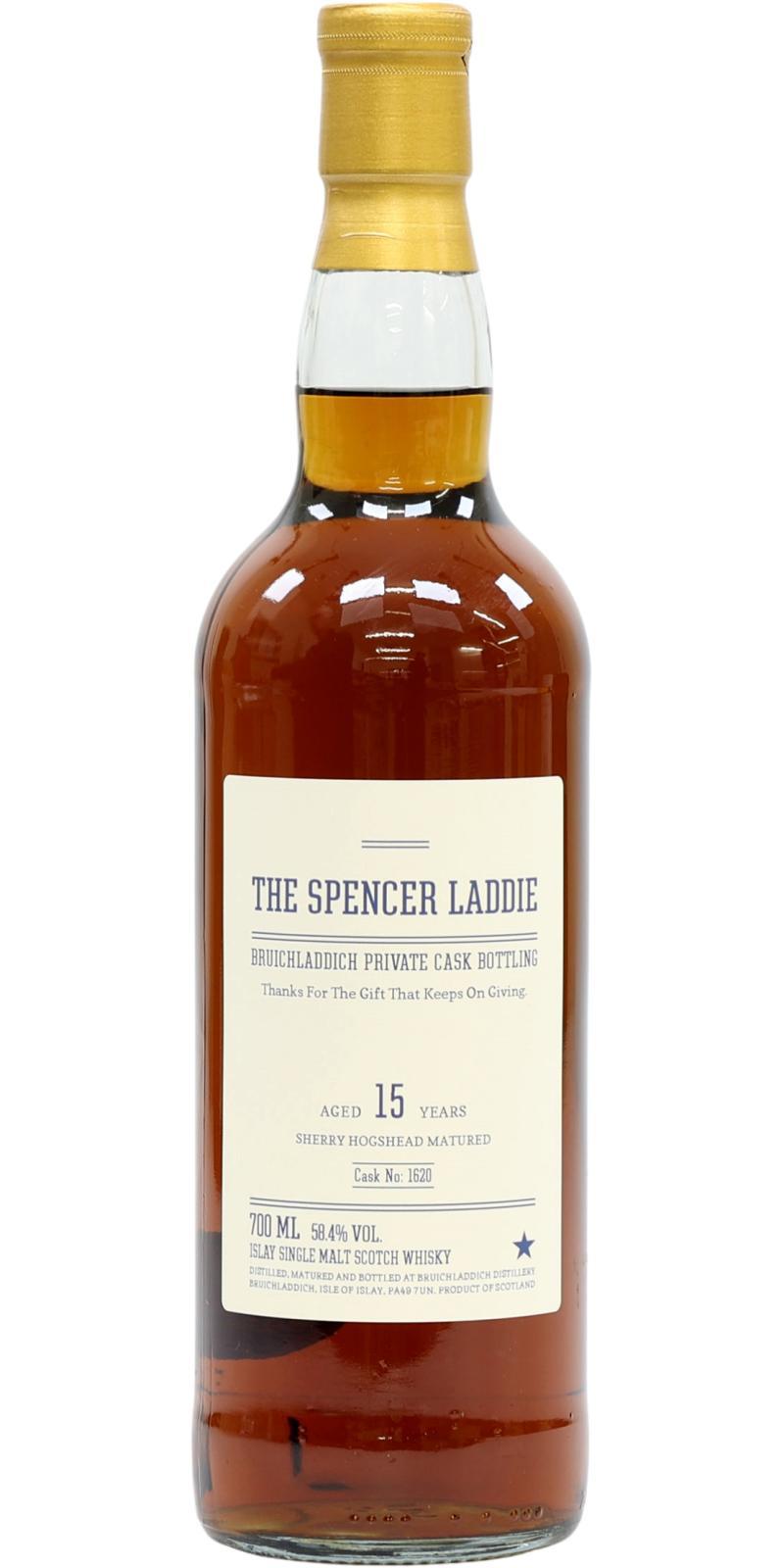 Bruichladdich 15-year-old Bruichladdich Private Cask Bottling