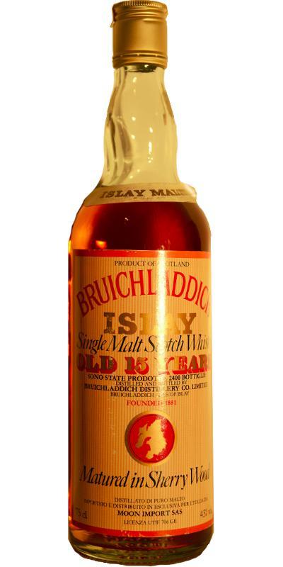 Bruichladdich 15-year-old Matured in Sherry Wood