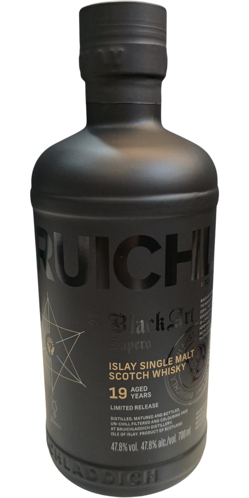 Bruichladdich 19-year-old Black Art Sapero