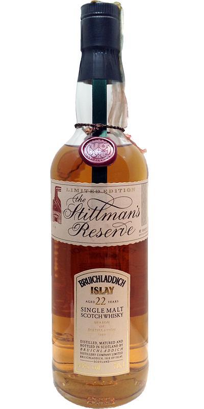 Bruichladdich 1969 The Stillman's Reserve