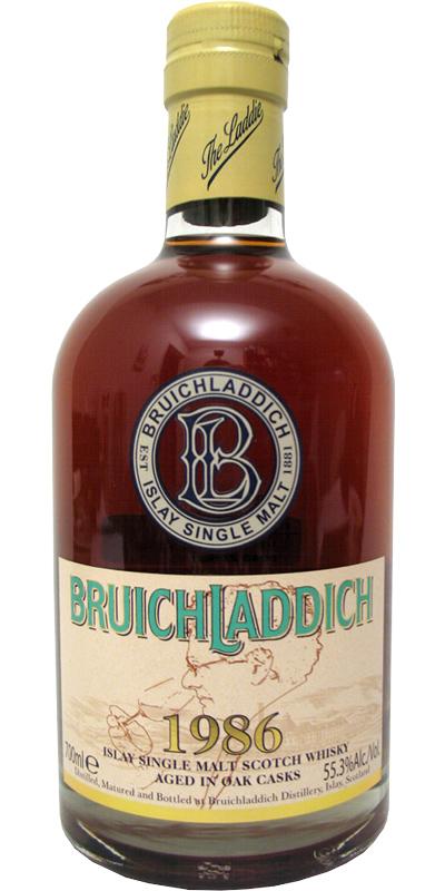 Bruichladdich 1986 Berthold Pluznik 60th birthday