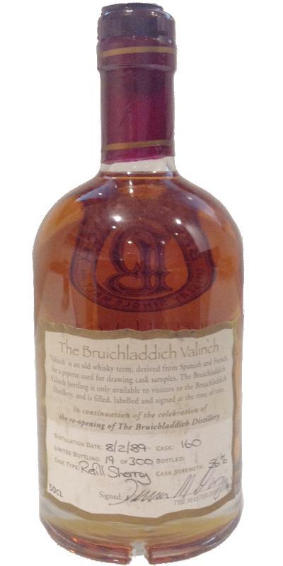 Bruichladdich 1989 The Bruichladdich Valinch