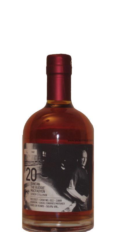 Bruichladdich 1989 Laddie Crew Valinch 20 - Duncan 'The Budgie' MacFadyen