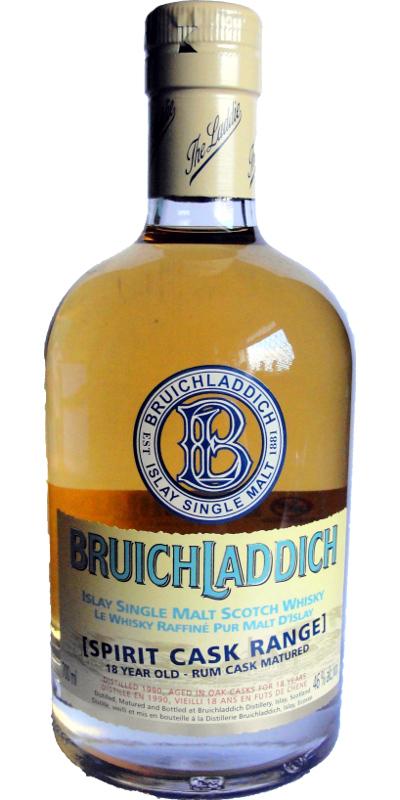 Bruichladdich 1990 Spirit Cask Range Rum